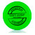 Sport-Tec Soft-Flyer throwing disc, coated