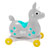 GYMNIC bouncing animal unicorn Rody Magical Unicorn with roll tub