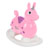 GYMNIC bouncing animal unicorn Rody Magical Unicorn with swing tub