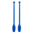 Gymnastic club made of plastic, set of 2, 45 cm