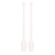 Gymnastic club made of plastic, set of 2, 45 cm