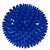 Spiky massage ball,  10 cm, blue