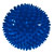 Spiky massage ball,  10 cm, blue