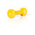 Hand-held dumbbell, 0.5 kg, yellow, one piece