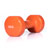 Hand-held dumbbells, 5 kg, orange, one piece