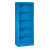 Office bookcase with 4 shelves, H x W x D 195 x 80 x 40 cm