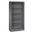 Office shelf with 4 shelves, HxWxD 195x93x40 cm