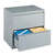 Suspension filing cabinet with 2 drawers, LxWxH 73,3x78,7x59 cm, with two lanes