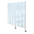 Folding wall flexibl,e 6-bladed, HxW 165x180 cm, blue