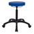 Swivel stool standard with comfort padding and roles