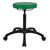 Swivel stool standard with comfort padding and roles