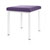 stool robusta with cushion, L x B 40 x 40 cm, frame color white