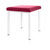 stool robusta with cushion, L x B 40 x 40 cm, frame color white