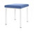 stool robusta with cushion, L x B 40 x 40 cm, frame color white