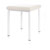 stool robusta with cushion, L x B 40 x 40 cm, frame color white