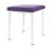 stool robusta with cushion, L x B 40 x 40 cm, frame color white