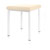 stool robusta with cushion, L x B 40 x 40 cm, frame color white