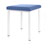 stool robusta with cushion, L x B 40 x 40 cm, frame color white