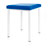 stool robusta with cushion, L x B 40 x 40 cm, frame color white