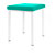 stool robusta with cushion, L x B 40 x 40 cm, frame color white