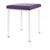 stool robusta with cushion, L x B 40 x 40 cm, frame color white
