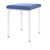 stool robusta with cushion, L x B 40 x 40 cm, frame color white