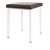 stool robusta with cushion, L x B 40 x 40 cm, frame color white