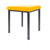 stool robusta with cushion, L x B 40 x 40 cm, frame color anthrazite