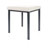 stool robusta with cushion, L x B 40 x 40 cm, frame color anthrazite