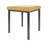 stool robusta with cushion, L x B 40 x 40 cm, frame color anthrazite