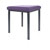 stool robusta with cushion, L x B 40 x 40 cm, frame color anthrazite
