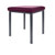 stool robusta with cushion, L x B 40 x 40 cm, frame color anthrazite