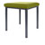 stool robusta with cushion, L x B 40 x 40 cm, frame color anthrazite