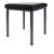 stool robusta with cushion, L x B 40 x 40 cm, frame color anthrazite