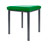 stool robusta with cushion, L x B 40 x 40 cm, frame color anthrazite
