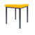 stool robusta with cushion, L x B 40 x 40 cm, frame color anthrazite