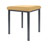 stool robusta with cushion, L x B 40 x 40 cm, frame color anthrazite