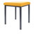 stool robusta with cushion, L x B 40 x 40 cm, frame color anthrazite