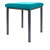 stool robusta with cushion, L x B 40 x 40 cm, frame color anthrazite