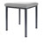 stool robusta with cushion, L x B 40 x 40 cm, frame color anthrazite