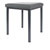 stool robusta with cushion, L x B 40 x 40 cm, frame color anthrazite