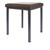 stool robusta with cushion, L x B 40 x 40 cm, frame color anthrazite
