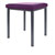 stool robusta with cushion, L x B 40 x 40 cm, frame color anthrazite