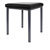 stool robusta with cushion, L x B 40 x 40 cm, frame color anthrazite