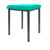 stool robusta with cushion, L x B 40 x 40 cm, frame color anthrazite