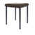 stool robusta with cushion, L x B 40 x 40 cm, frame color anthrazite