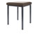 stool robusta with cushion, L x B 40 x 40 cm, frame color anthrazite