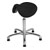 Saddle stool with cushion, exclusive with glides