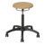 Rotatory stool standard with cushion and wheels