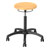 Rotatory stool standard with cushion and wheels